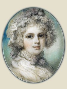 Porträt einer Frau von Richard Cosway