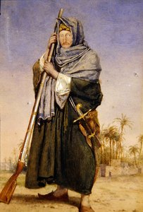Porträt von Sir Thomas Phillips in arabischer Kleidung von Richard Dadd