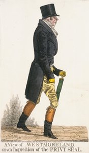 Ein Blick auf Westmoreland, oder ein Eindruck des Geheimen Siegels, 1821
