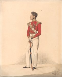 Lord Henry Charles Capel Somerset, 5. Leichte Infanterie - Cheltenham von Richard Dighton