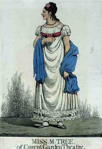 Miss M. Tree vom Covent Garden Theatre, verlegt von Thomas McLean von Richard Dighton
