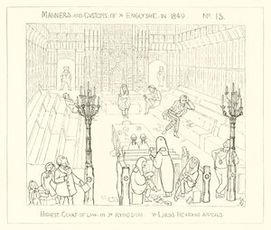 1849, Höchstes Gericht des Königreichs, Die Lords hören Berufungen von Richard Doyle