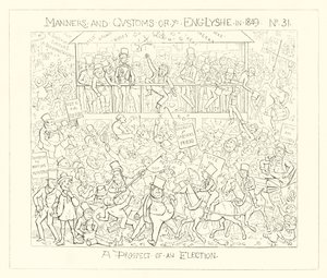 1849, Der Ausblick auf eine Wahl von Richard Doyle