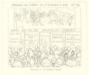 1849, Tricks des Londoner Handels von Richard Doyle