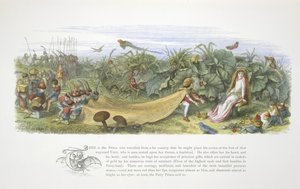 Ein Prinz bietet Geschenke an von Richard Doyle