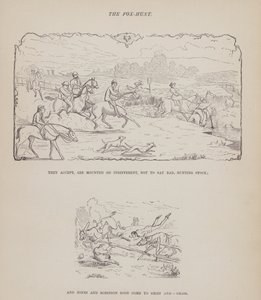 Seite aus The American Tour of Messrs Brown, Jones and Robinson (Gravur)