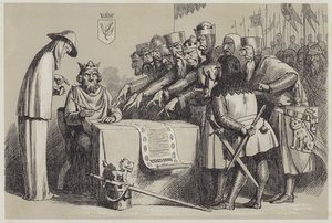 Unterzeichnung der Magna Charta
