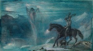 Der Ritter und das Gespenst von Richard Doyle