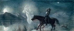 Der Ritter und das Gespenst, unveröffentlicht