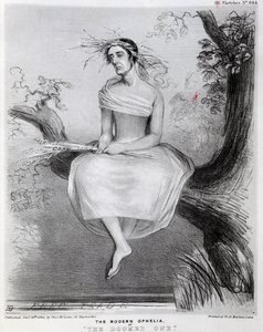 Die moderne Ophelia oder Die Verdammte, 1845 von Richard Doyle