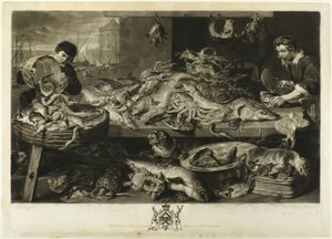 Ein Fischmarkt