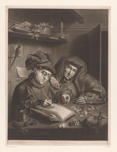 Zwei Zöllner von Richard Earlom