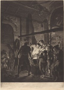 Die Schmiede von Richard Earlom after Joseph Wright