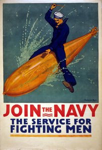 Tritt der Marine bei, um 1917 von Richard Fayerweather Babcock