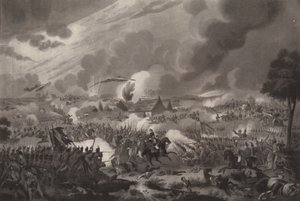 Die Schlacht von Waterloo, 18. Juni 1815, 1817-1909 von Richard Gibson Reeve