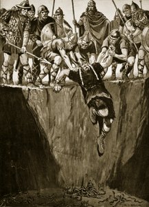 Die Grube der Nattern, Illustration aus 