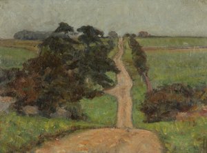 Eine Römerstraße bei Northleach, Gloucestershire von Richard Heyworth