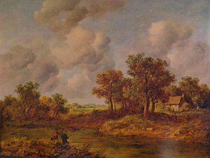 In der Nähe von Henley-on-Thames, 19. Jahrhundert, 1935 von Richard Hilder