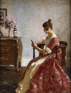 Mädchen beim Lesen