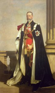 Porträt Seiner Majestät George V (1865-1936) von Richard Jack