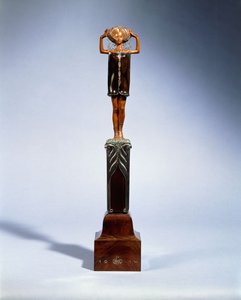 Buchsbaumstatuette von Richard Joseph Luksch