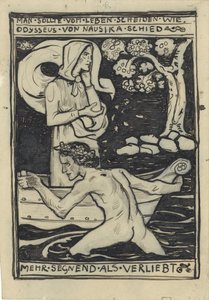 Der Abschied von Odysseus und Nausikaa