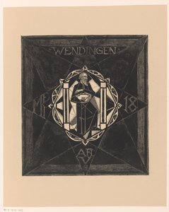 Umschlagentwurf für: Wendingen, 1918