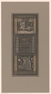 Wohltätigkeitskalender für 1917 von Richard Nicolaüs Roland Holst