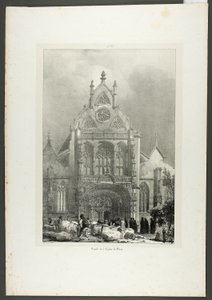 Fassade der Kirche von Brou