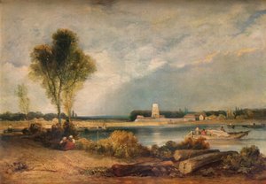 Landschaft in der Normandie, 19. Jahrhundert