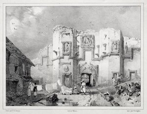 Altes Tor in Stirling, 1826 von Richard Parkes Bonington