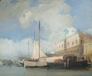 Der Dogenpalast, Venedig, 1826
