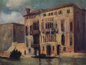 Blick auf den Canal Grande, 19. Jahrhundert von Richard Parkes Bonington