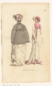 Magazin der weiblichen Mode von London und Paris, Nr. 17. Pariser Kleid, 1799