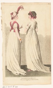 Magazin der weiblichen Mode von London und Paris. Nr. 22. London Abendkleider.