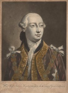 König George III., ca. 1762 (Mezzotint)