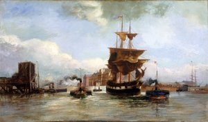 Verlassen des West Bute Docks, Cardiff, 1861-1916