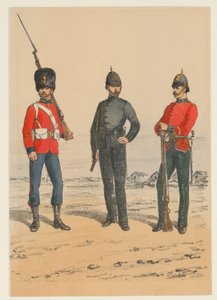 Drei britische Soldaten