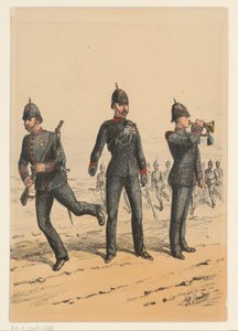 Drei britische Soldaten, Neun Darstellungen britischer Militäruniformen (Serientitel)