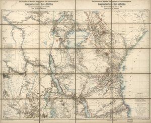 Die deutschen und britischen Schutzgebiete und Interessensphären in Äquatorial-Ost-Afrika von Richard; Sprigade Kiepert