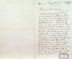 Handgeschriebener Brief von Richard Wagner an Luigi Mancinelli, 10. Dezember