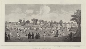 Cricket in Moulsey Hurst von Richard Westall