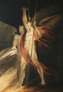 Satan jubelt von Richard Westall