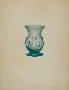 Glasvase von Richard Whitaker
