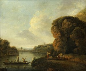 Am Ufer des Flusses von Richard Wilson