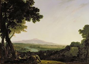 Rom von der Villa Madama aus
