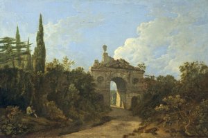 Ruinenbogen in den Kew Gardens, Surrey von Richard Wilson