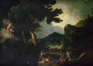 Die Zerstörung der Kinder der Niobe von Richard Wilson