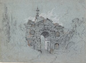 Der zerstörte Bogen in Kew von Richard Wilson