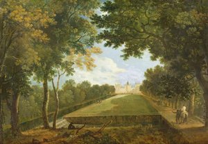 Wilton House, Ostansicht mit dem alten Eingang von Richard Wilson
